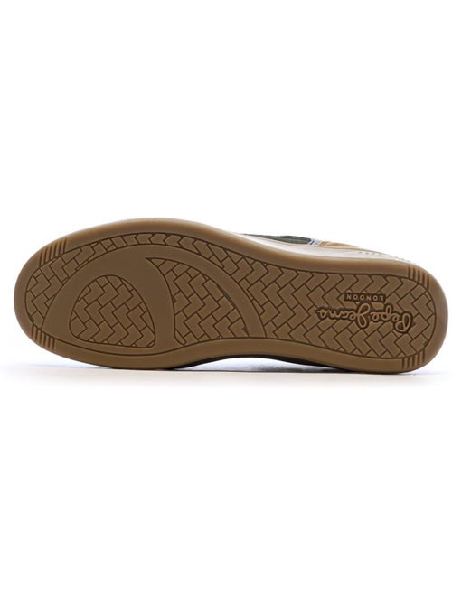 Sapatilhas Pepe Jeans Kore Skate Kaki/Camel para Homem - Kiabi Sapatilhas Pepe Jeans Kore Skate Kaki/Camel para Homem - Kiabi