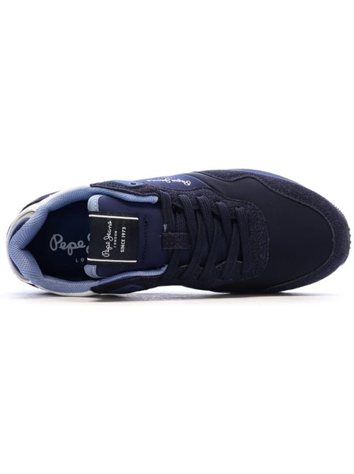 Sapatilhas pepe jeans london berg para homem azul-marinho - Kiabi Sapatilhas pepe jeans london berg para homem azul-marinho - Kiabi