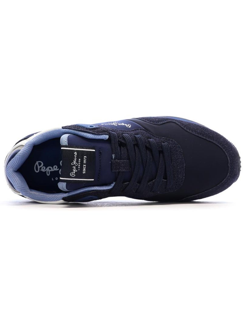 Sapatilhas pepe jeans london berg para homem azul-marinho Azul - Kiabi