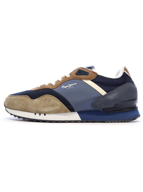 Sapatilhas Pepe Jeans London Class M Marine/Camel para Homem - Kiabi Sapatilhas Pepe Jeans London Class M Marine/Camel para Homem - Kiabi
