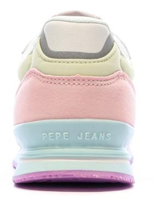 Sapatilhas pepe jeans london para mulher em cinzento, rosa e amarelo - Kiabi Sapatilhas pepe jeans london para mulher em cinzento, rosa e amarelo - Kiabi