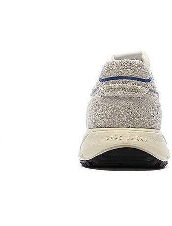 Sapatilhas Pepe Jeans Marlon Divided para Homem Brancas/Cinzento