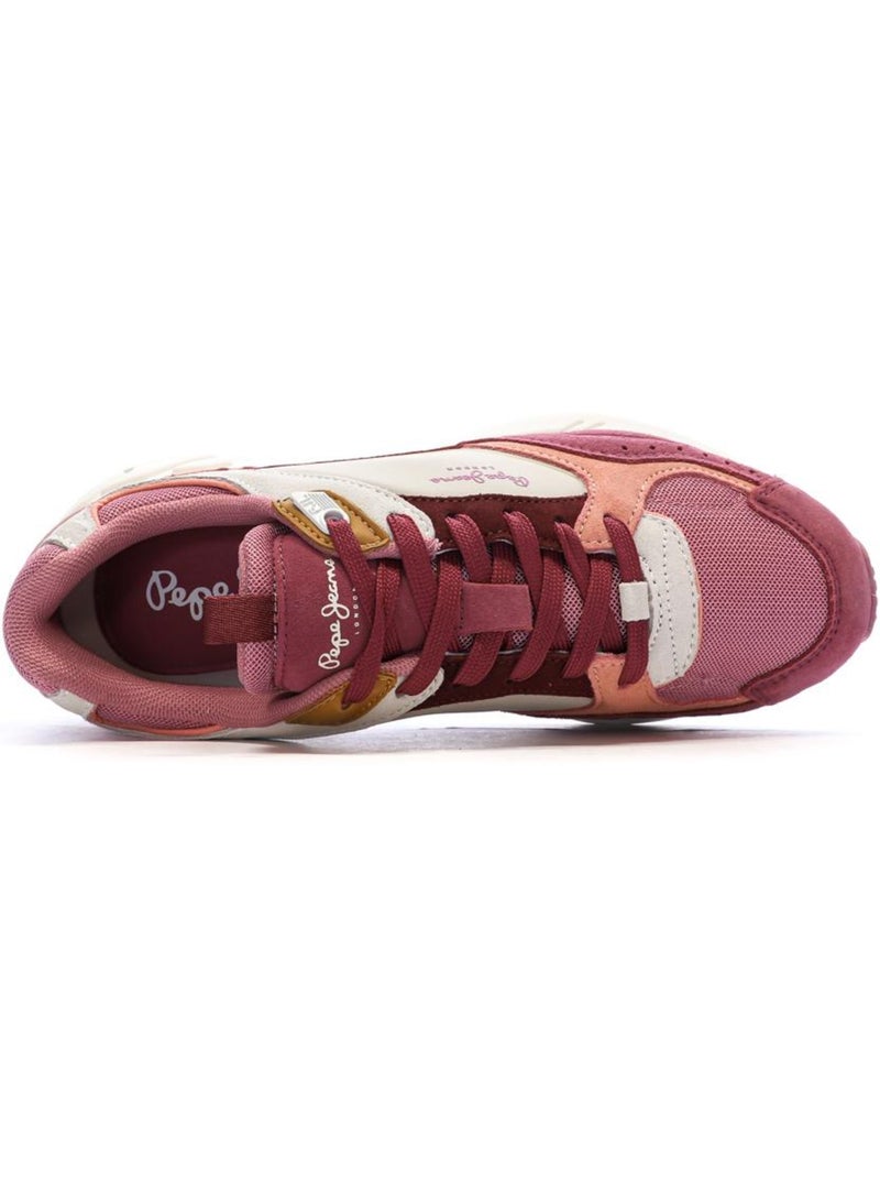 Sapatilhas pepe jeans marlon rosa/bege para mulher Rosa - Kiabi