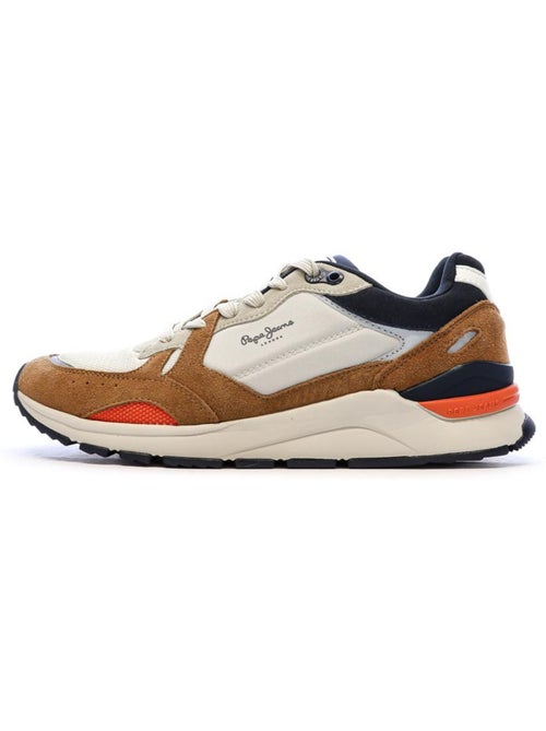 Sapatilhas Pepe Jeans X20 Rise Bege/Camel para Homem - Kiabi Sapatilhas Pepe Jeans X20 Rise Bege/Camel para Homem - Kiabi