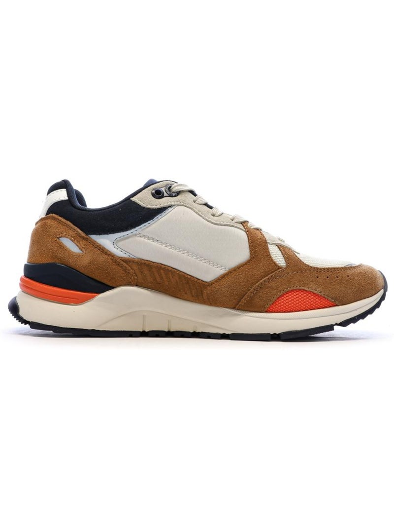 Sapatilhas Pepe Jeans X20 Rise Bege/Camel para Homem Castanho-capuccino - Kiabi