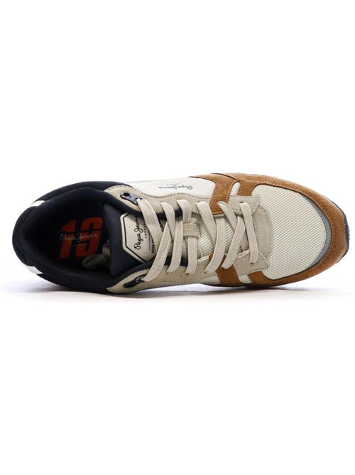 Sapatilhas Pepe Jeans X20 Rise Bege/Camel para Homem - Kiabi Sapatilhas Pepe Jeans X20 Rise Bege/Camel para Homem - Kiabi