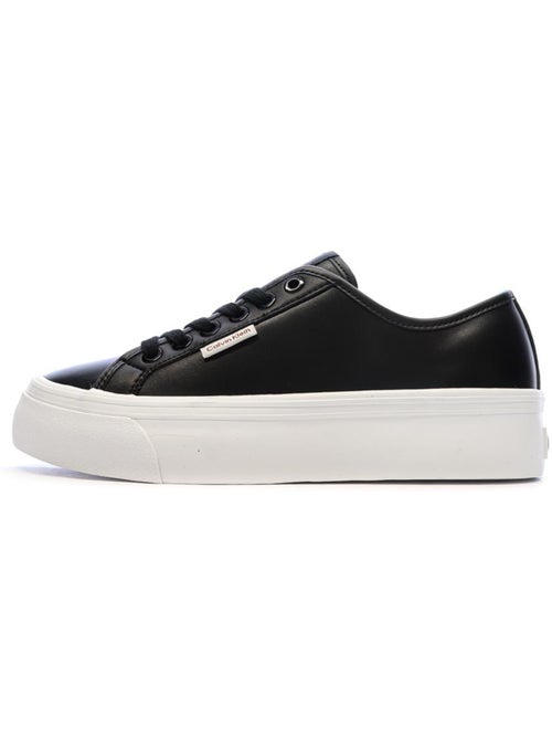 Sapatilhas Pretas Calvin Klein Jeans Low Pro Cups para Mulher - Kiabi