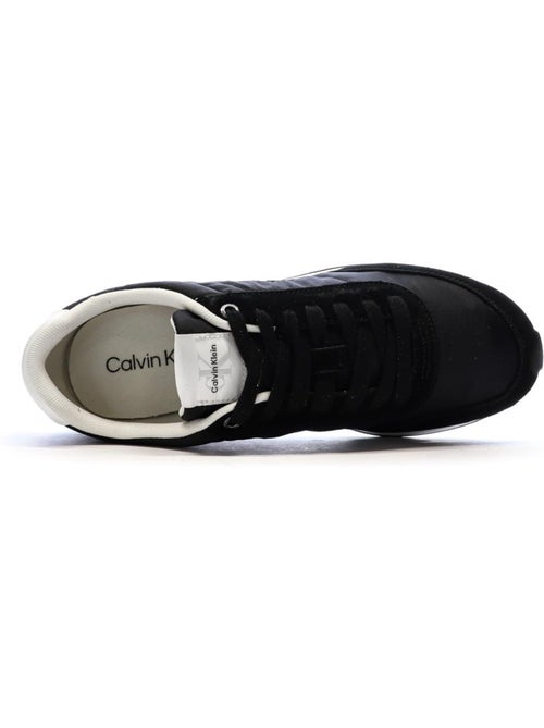 Sapatilhas Pretas Calvin Klein Jeans Retrô para Homem - Kiabi Sapatilhas Pretas Calvin Klein Jeans Retrô para Homem - Kiabi