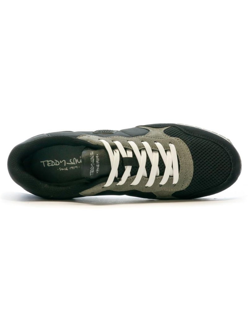Sapatilhas pretas de homem teddy smith 71865 Preto - Kiabi