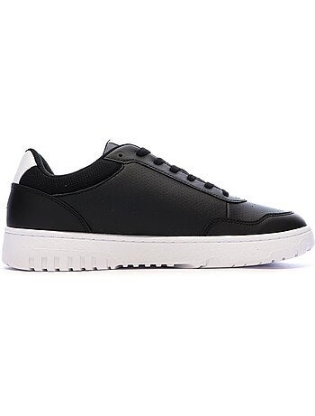 Sapatilhas pretas de homem tommy hilfiger core