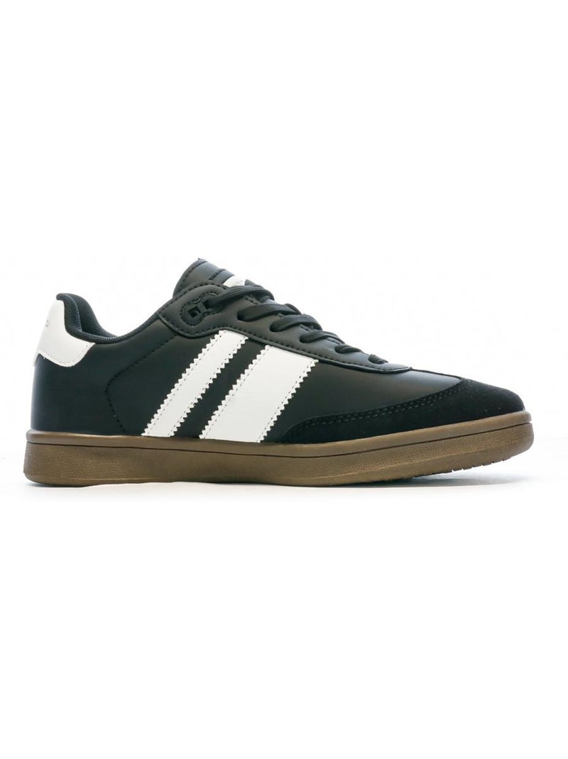 Sapatilhas Pretas de Mulher Teddy Smith 78812 Preto Branco - Kiabi