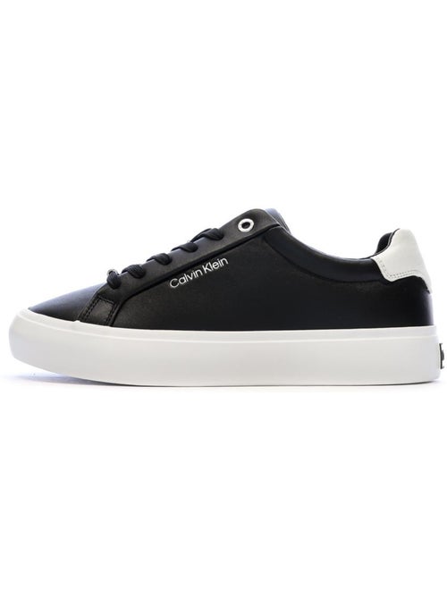 Sapatilhas Pretas de Renda Calvin Klein Jeans para Mulher - Kiabi
