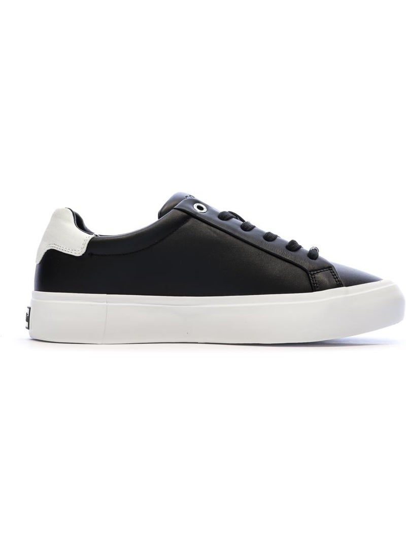 Sapatilhas Pretas de Renda Calvin Klein Jeans para Mulher Preto - Kiabi