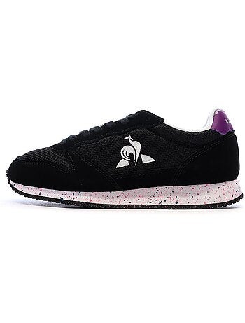 Sapatilhas Pretas Femininas Le Coq Sportif Alpha