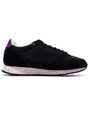 Sapatilhas Pretas Femininas Le Coq Sportif Alpha
