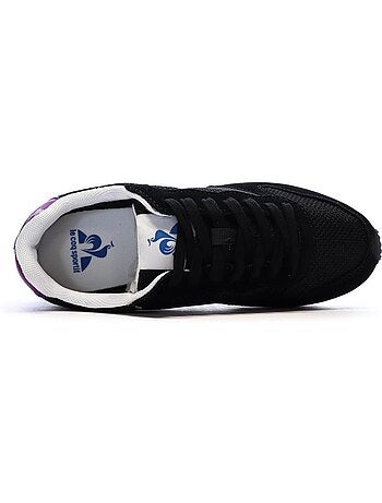 Sapatilhas Pretas Femininas Le Coq Sportif Alpha
