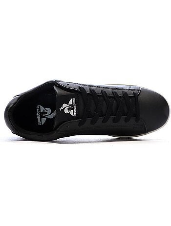 Sapatilhas pretas gaia le coq sportif para homem