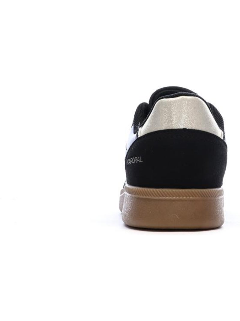 Sapatilhas pretas kaporal seven para mulher Preto - Kiabi