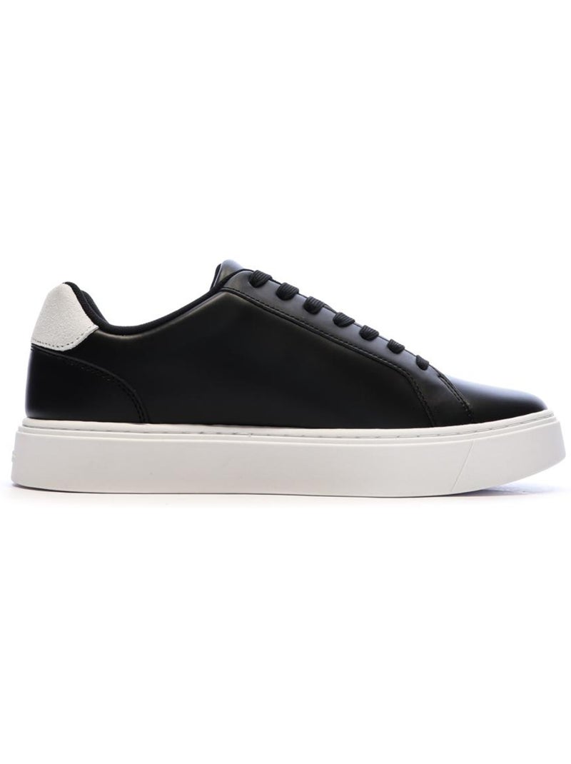 Sapatilhas Pretas Masculinas Calvin Klein Jeans Classic Cupsole com Atacadores Preto - Kiabi