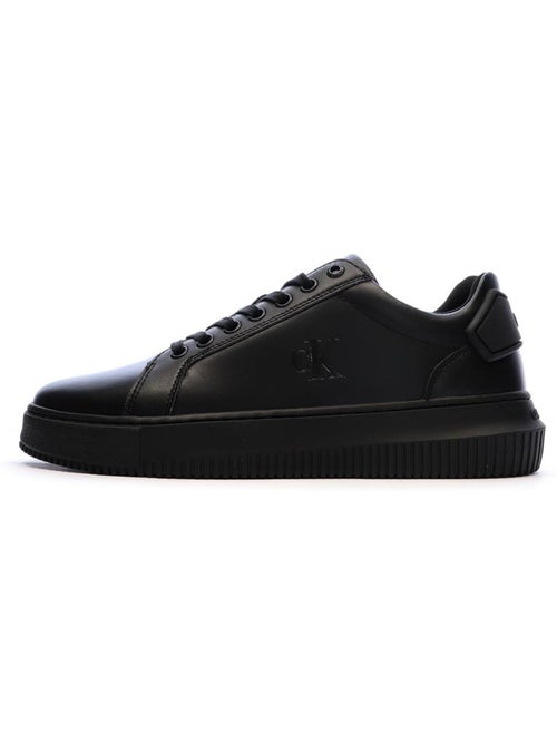 Sapatilhas Pretas Masculinas Calvin Klein Jeans Classic Cupsole com Atacadores - Kiabi Sapatilhas Pretas Masculinas Calvin Klein Jeans Classic Cupsole com Atacadores - Kiabi