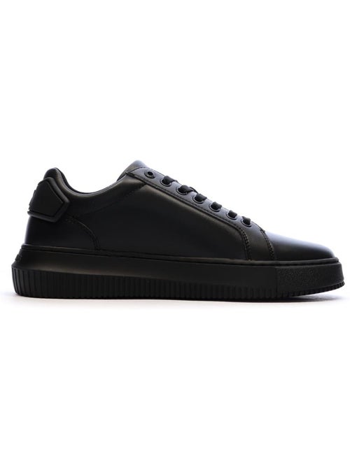 Sapatilhas Pretas Masculinas Calvin Klein Jeans Classic Cupsole com Atacadores - Kiabi Sapatilhas Pretas Masculinas Calvin Klein Jeans Classic Cupsole com Atacadores - Kiabi
