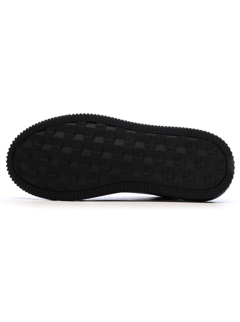 Sapatilhas Pretas Masculinas Calvin Klein Jeans Classic Cupsole com Atacadores Preto - Kiabi