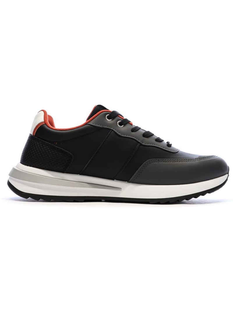 Sapatilhas Pretas Masculinas Ellesse NARGIS Preto - Kiabi