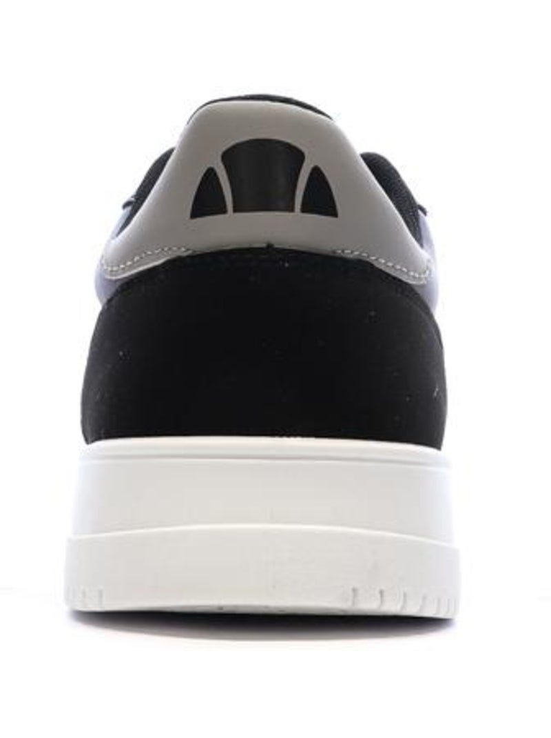Sapatilhas Pretas Masculinas Ellesse Pansit Preto - Kiabi