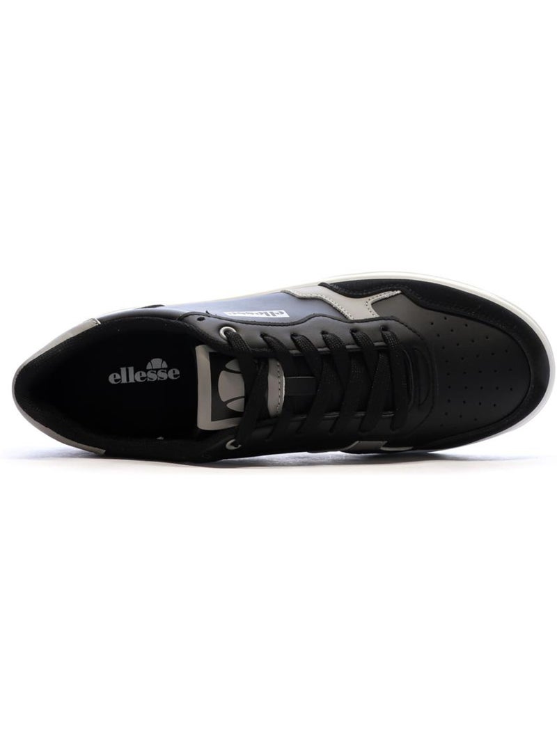 Sapatilhas Pretas Masculinas Ellesse Pansit Preto - Kiabi