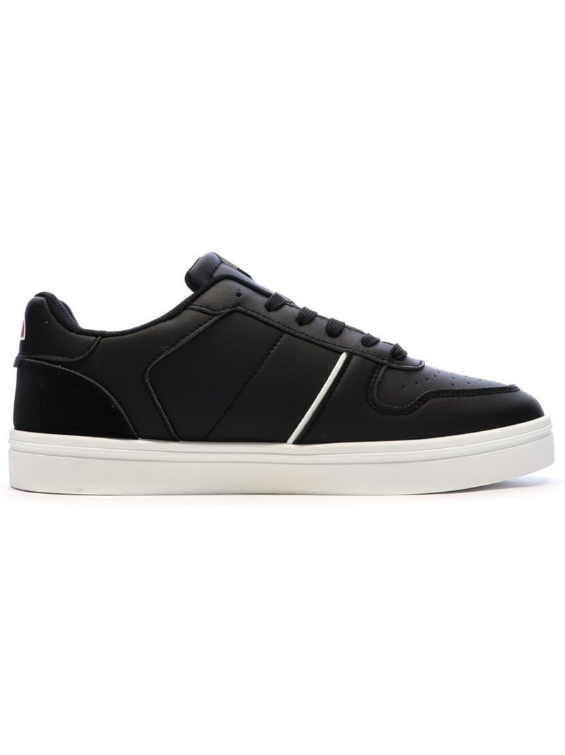 Sapatilhas Pretas Masculinas Ellesse Star Preto Branco - Kiabi