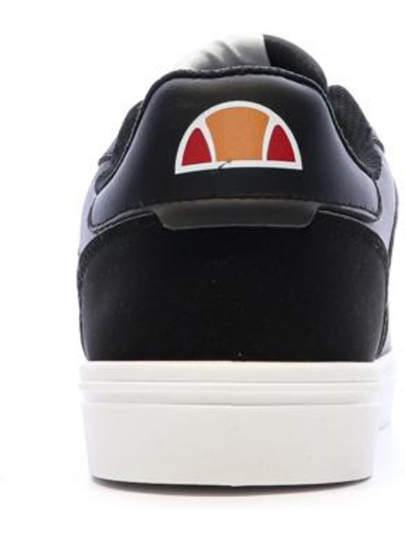 Sapatilhas pretas masculinas ellesse star Preto Branco - Kiabi