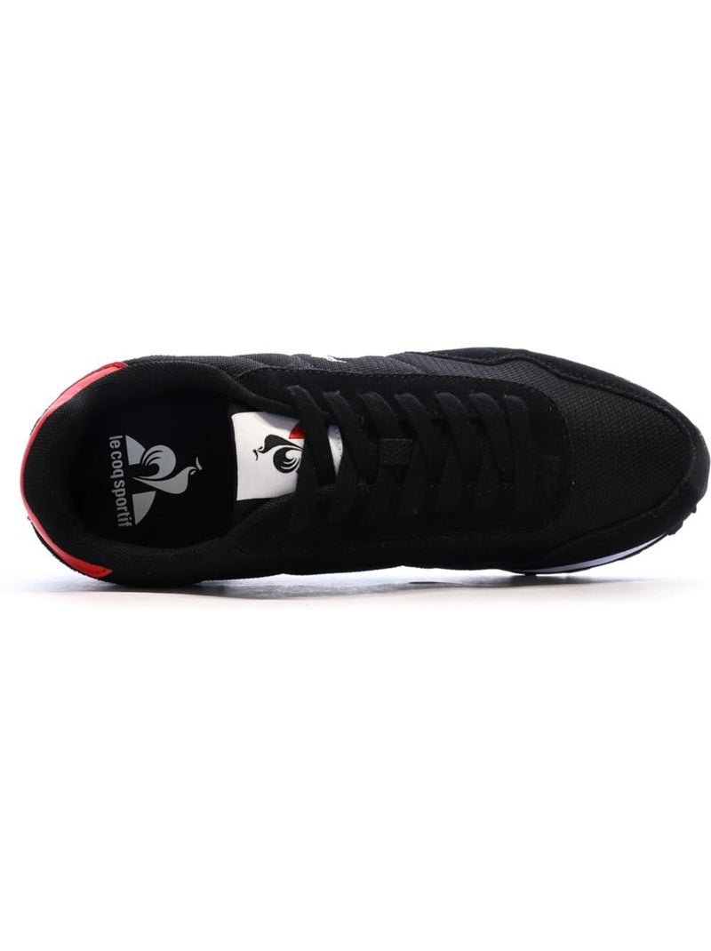 Sapatilhas Pretas Masculinas Le Coq Sportif Astra Preto Vermelho Branco - Kiabi