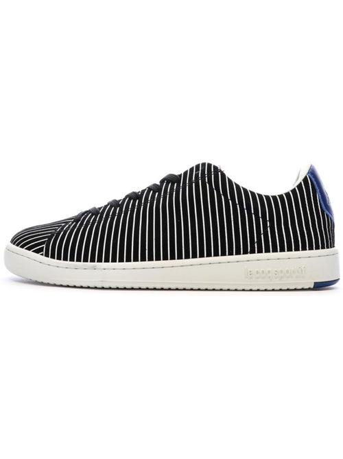 Sapatilhas Pretas Masculinas Le Coq Sportif Blazon - Kiabi Sapatilhas Pretas Masculinas Le Coq Sportif Blazon - Kiabi