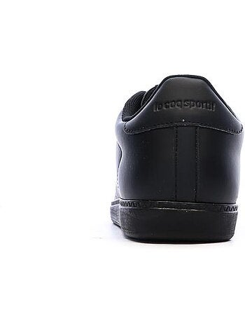 Sapatilhas Pretas Masculinas Le Coq Sportif Courtset