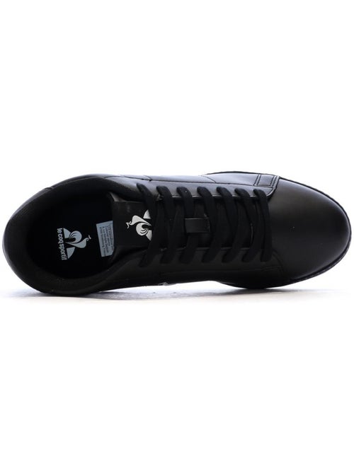 Sapatilhas Pretas Masculinas Le Coq Sportif Courtset - Kiabi Sapatilhas Pretas Masculinas Le Coq Sportif Courtset - Kiabi