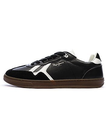 Sapatilhas pepe jeans ball para homem - branco/preto