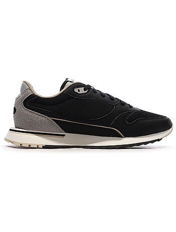Sapatilhas pretas masculinas pepe jeans bexley