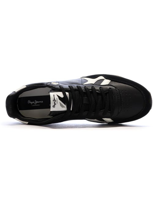 Sapatilhas Pretas Masculinas Pepe Jeans Brit Supra - Kiabi Sapatilhas Pretas Masculinas Pepe Jeans Brit Supra - Kiabi