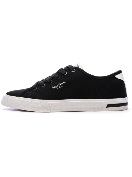 Sapatilhas Pretas Masculinas Pepe Jeans Kenton Road - Kiabi Sapatilhas Pretas Masculinas Pepe Jeans Kenton Road - Kiabi