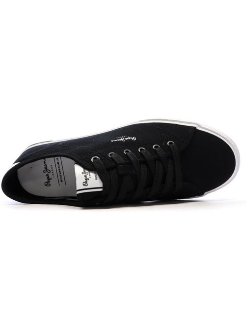 Sapatilhas Pretas Masculinas Pepe Jeans Kenton Road - Kiabi Sapatilhas Pretas Masculinas Pepe Jeans Kenton Road - Kiabi