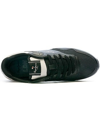 Sapatilhas Pretas Masculinas Pepe Jeans London Bright M