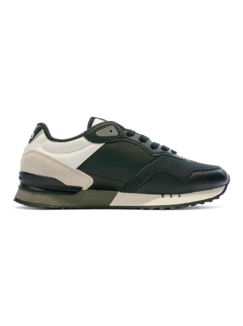 Sapatilhas Pretas Masculinas Pepe Jeans London Bright M Preto - Kiabi