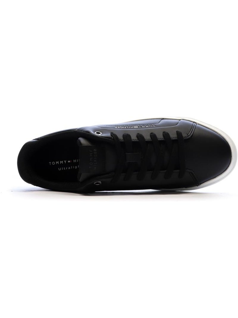 Sapatilhas Pretas Masculinas Tommy Hilfiger Icons Preto - Kiabi