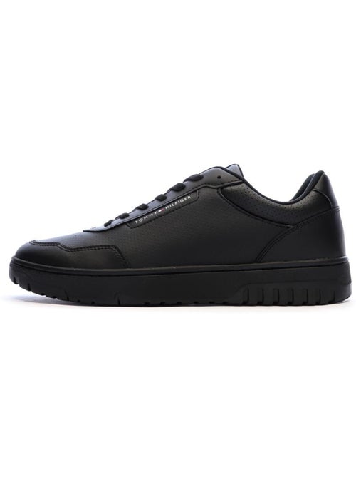 Sapatilhas pretas masculinas tommy hilfiger th hi vulc - Kiabi