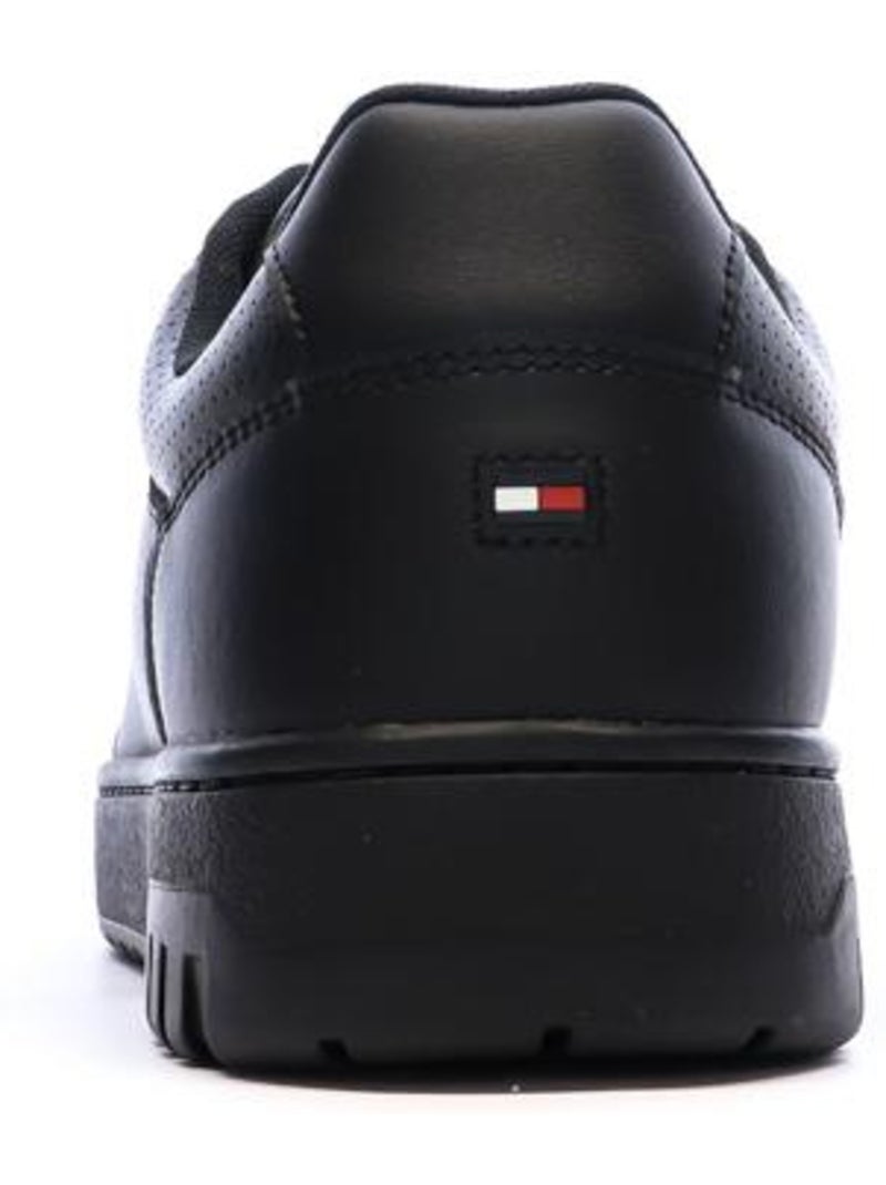Sapatilhas pretas masculinas tommy hilfiger th hi vulc Preto - Kiabi