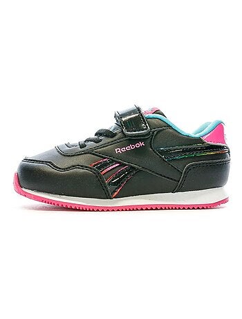 Sapatilhas Pretas Menina Reebok Royal 3.0 1