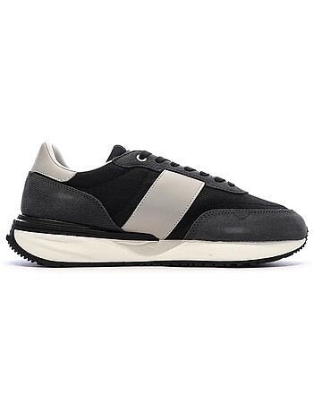 Sapatilhas Pretas Pepe Jeans Buster Supra para Homem
