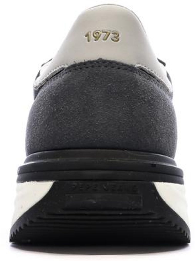 Sapatilhas Pretas Pepe Jeans Buster Supra para Homem Preto - Kiabi