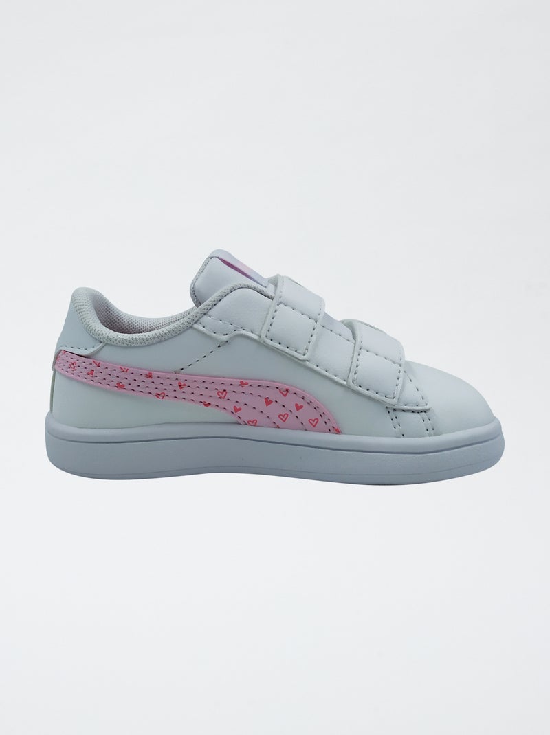Sapatilhas 'PUMA' com fecho de velcro Branco - Kiabi