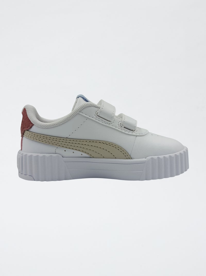 Sapatilhas 'PUMA' com velcro Bege - Kiabi